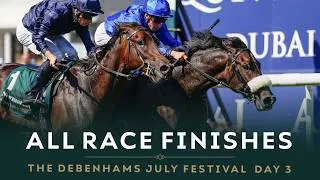 Thumbnail: All race finishes from July Cup Day at the Debenhams July Festival