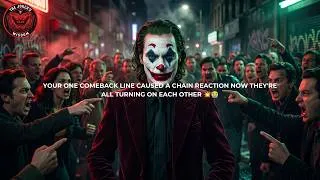 Thumbnail: YOUR ONE COMEBACK LINE CAUSED A CHAIN REACTION NOW THEY'RE ALL TURNING ON EACH OTHER 💥😭|JOKER SPEECH