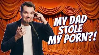 Thumbnail: "My Dad Stole My Hidden Stash" 💀 | Jim Jefferies Stand Up Comedy