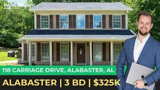 Thumbnail: Move-In Ready in Alabaster, AL | 118 Carriage Dr | Under $300K! 🏡
