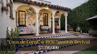 Thumbnail: 🎀"Casa de Coral", a beautifully restored Spanish Revival estate in the heart of Beverly Grove.