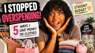 Thumbnail: My No-Buy Challenge Failed… Here's How I Save Money on Clothes Instead