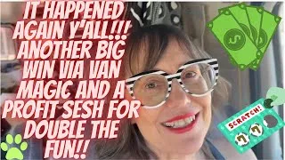 Thumbnail: 🤑😭We got another big win in the VAN AND A PROFIT SESH!!! double the fun!!!🤑😝