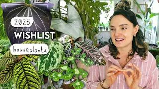 Thumbnail: Houseplant WISHLIST 2026 💚