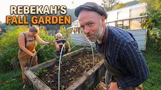 Thumbnail: Rebekah’s Fall Garden (And the Chicken Trick That Plants Corn for You)