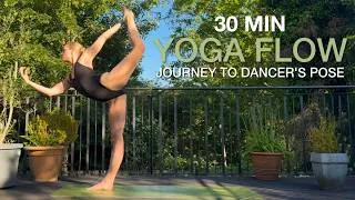 Thumbnail: 30 Min Yoga Flow | Journey to Dancers Pose | Grace Balance & Expression