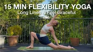 Thumbnail: 15 Min Yoga for Flexibility & Long Lines | Stand Tall & Feel Graceful