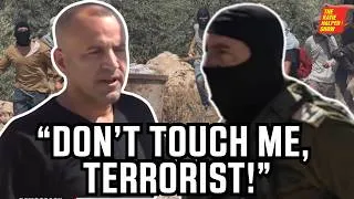 Thumbnail: U.S. Citizen CONFRONTS Masked Israeli Soldiers & Terrorist-Settlers Trying To Take Over His Home