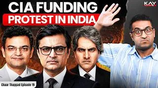 Thumbnail: "Pakistan Training" & "CIA Funding"?! The Reality of Student Protests vs Indian Media
