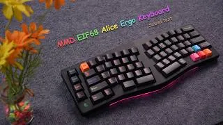 Thumbnail: MMD EIF68 Alice Ergo - Phím Alice full build kèm kê tay giá rẻ nhất hiện nay #keyboard #banphim