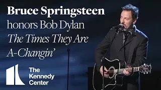 Thumbnail: The Times They Are A-Changin' (Bob Dylan Tribute) - Bruce Springsteen - 1997 Kennedy Center Honors