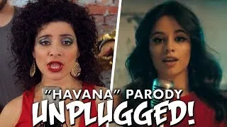 Thumbnail: Camila Cabello "Havana" PARODY! The Key of Awesome UNPLUGGED!