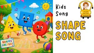 Thumbnail: Shapes Kids Songs | Nursery rhyme | Learn Shapes | Square Circle Triangle Song