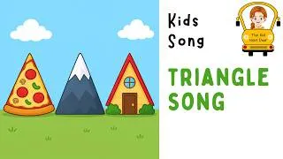 Thumbnail: Triangle Shape Kids Songs | Nursery rhyme | Learn Shapes | Triangle has three sides