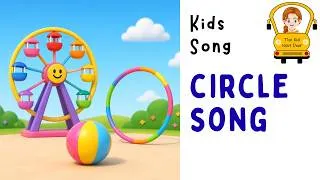 Thumbnail: Circle Shape Kids Songs | Nursery rhyme | Learn Shapes | Circle goes round