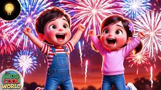 Thumbnail: 4th of July for Kids! 🎆 What is Independence Day? (Time Travel Adventure Story)