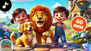 Thumbnail: Animal Sounds Song & Nursery Rhymes Compilation | Toddler Learning Songs (1 Hour, 4K)