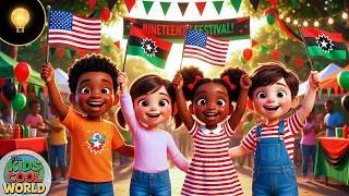 Thumbnail: Juneteenth for Kids 🍉 | What is Juneteenth (Freedom Day)? | Lucas & Sofia Story
