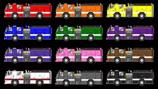 Thumbnail: Fire Engine Colors - The Kids' Picture Show