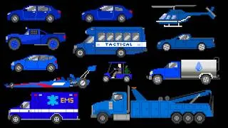 Thumbnail: Blue Vehicles - The Kids' Picture Show