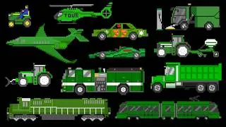 Thumbnail: Green Vehicles - The Kids' Picture Show