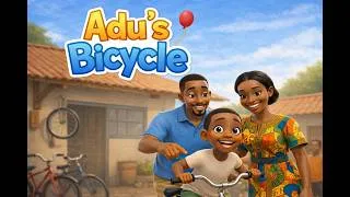 Thumbnail: Adu's Bicycle | Animated English Story for Basic Schools in Ghana