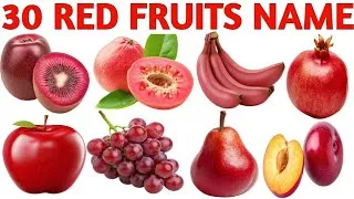 Thumbnail: 30 Red Fruits Names in English & Hindi | Names of Red Fruits | Red Fruits Names for Kids | Learn ...