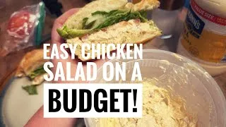 Thumbnail: How to Make EASY Chicken Salad Sandwich Spread for CHEAP!  Leftover Makeover Money Saving Solution