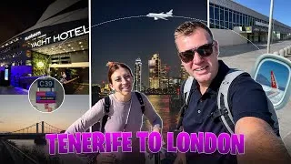 Thumbnail: TENERIFE to LONDON 🇬🇧✈️ EasyJet Flight + Staying in a SHOCKING HOTEL! 😲