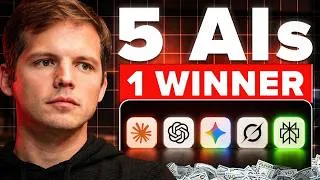 Thumbnail: He Asked 5 AIs to Make Him Money (One Won Big)