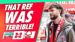 Thumbnail: 'THAT REF WAS TERRIBLE!' | Liverpool 2-2 Nottingham Forest | Brian | Fan Cam