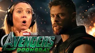 Thumbnail: Avengers: Doomsday | Official Trailer  (SAM REACTION!)  SHE LOST HER MIND