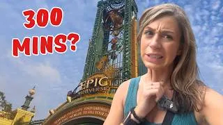Thumbnail: The TRUTH About Epic Universe Wait Times in 2026
