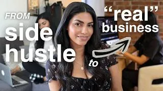 Thumbnail: How to Turn a Side Hustle into a REAL Business