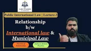 Thumbnail: 3. Relation Between International and Municipal Law | Monism & Dualism | Indian & British Practice