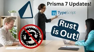 Thumbnail: Prisma Is Ditching Rust for TypeScript & Going All-In on AI-Native Dev