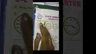 Thumbnail: Clock series day 4. A quarter to any hour.