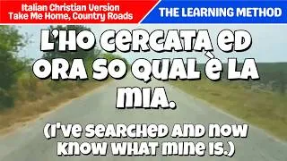 Thumbnail: Italian Christian Version of "Take Me Home, Country Roads 🇮🇹✝️" | English Translation