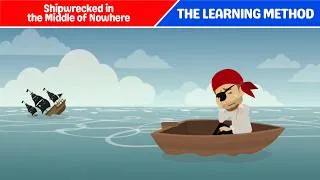 Thumbnail: Shipwrecked in the Middle of Nowhere 😂 | Funny Vyond Animation