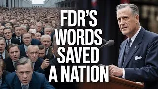 Thumbnail: The Only Thing We Have to Fear Is Fear Itself” — The Speech That Saved a Nation