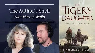 Thumbnail: Discussing The Tiger's Daughter with Martha Wells | The Legendarium Podcast 441
