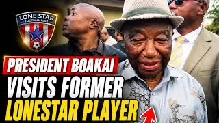 Thumbnail: President Joseph Visited Former Lonestar Legend 