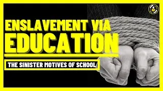 Thumbnail: Why School Makes Us Dumb - How Modern Education Wastes Time, Kills Creativity & Breeds Obedience