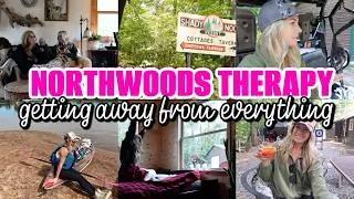 Thumbnail: A LITTLE NORTH WOODS THERAPY | weekend getaway at the cabin | I needed this BAD