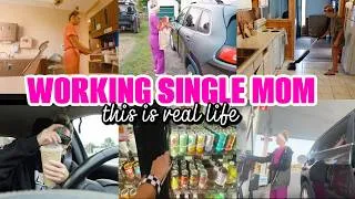 Thumbnail: A DAY IN THE LIFE AS A WORKING SINGLE MOM | just trying to keep up | real life vlog | chasing dreams