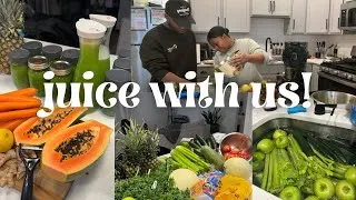 Thumbnail: JUICE WITH US // FAMILY VLOG // JUICING RECIPES