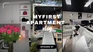 Thumbnail: MOVE INTO MY FIRST HIGH-RISE APARTMENT W/ ME🏡🔑