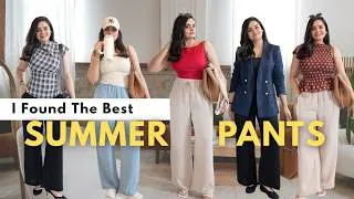 Thumbnail: Most Versatile Linen Feel Pants | 15 Outfit Ideas | How To Style