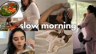 Thumbnail: Lazy Morning with My Cat | Skincare & Pamper Routine |