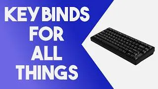 Thumbnail: My Favorite Keybindings 2026